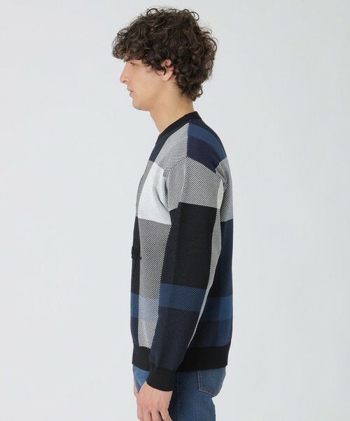 BLUE LABEL / BLACK LABEL CRESTBRIDGE / ブルーレーベル / ブラックレーベル・クレストブリッジ ニット・セーター | ガーズマンクレストブリッジチェックニット | 詳細2