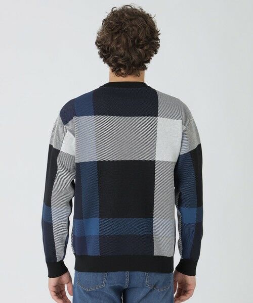 BLUE LABEL / BLACK LABEL CRESTBRIDGE / ブルーレーベル / ブラックレーベル・クレストブリッジ ニット・セーター | ガーズマンクレストブリッジチェックニット | 詳細3