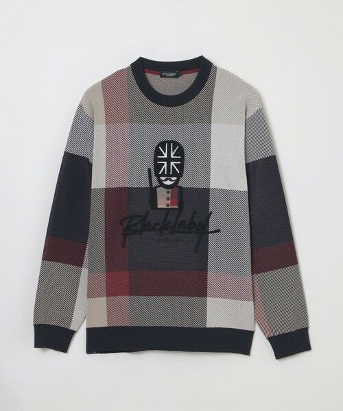 BLUE LABEL / BLACK LABEL CRESTBRIDGE / ブルーレーベル / ブラックレーベル・クレストブリッジ ニット・セーター | ガーズマンクレストブリッジチェックニット | 詳細10