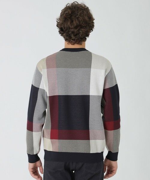 BLUE LABEL / BLACK LABEL CRESTBRIDGE / ブルーレーベル / ブラックレーベル・クレストブリッジ ニット・セーター | ガーズマンクレストブリッジチェックニット | 詳細8