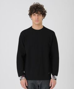 BLUE LABEL / BLACK LABEL CRESTBRIDGE / ブルーレーベル / ブラックレーベル・クレストブリッジ  ニット・セーター | パーシャルチェックヴィスコンフィーニット