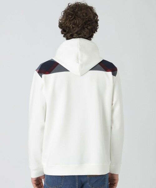 BLUE LABEL / BLACK LABEL CRESTBRIDGE / ブルーレーベル / ブラックレーベル・クレストブリッジ  カットソー | ヨークチェックガーズマンワッペンフーディー | 詳細3