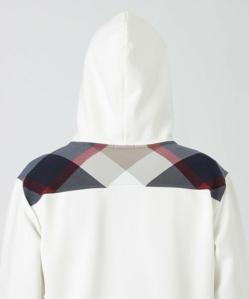 BLUE LABEL / BLACK LABEL CRESTBRIDGE / ブルーレーベル / ブラックレーベル・クレストブリッジ  カットソー | ヨークチェックガーズマンワッペンフーディー | 詳細4