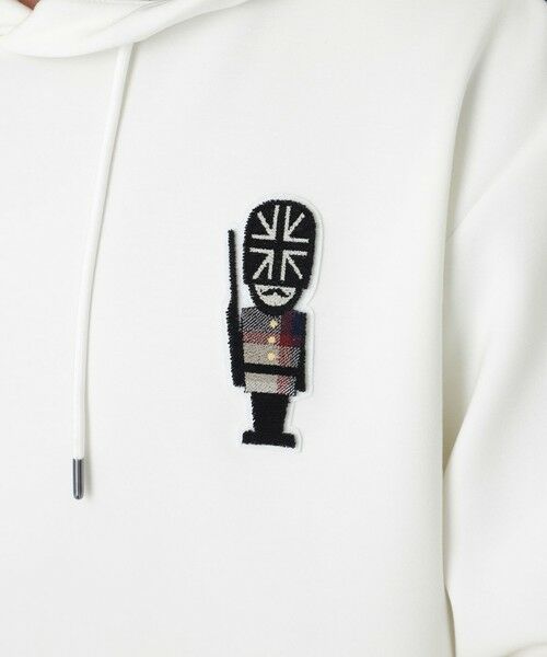 BLUE LABEL / BLACK LABEL CRESTBRIDGE / ブルーレーベル / ブラックレーベル・クレストブリッジ  カットソー | ヨークチェックガーズマンワッペンフーディー | 詳細7