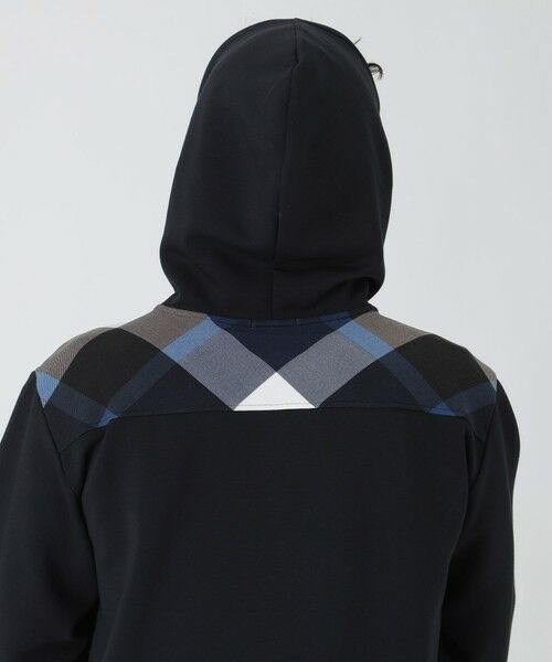 BLUE LABEL / BLACK LABEL CRESTBRIDGE / ブルーレーベル / ブラックレーベル・クレストブリッジ  カットソー | ヨークチェックガーズマンワッペンフーディー | 詳細12