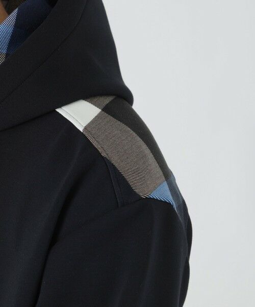 BLUE LABEL / BLACK LABEL CRESTBRIDGE / ブルーレーベル / ブラックレーベル・クレストブリッジ  カットソー | ヨークチェックガーズマンワッペンフーディー | 詳細14