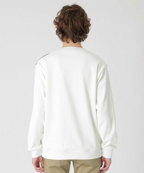 BLUE LABEL / BLACK LABEL CRESTBRIDGE / ブルーレーベル / ブラックレーベル・クレストブリッジ  カットソー | チェックニットドッキングスウェットシャツ | 詳細3