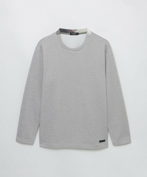 BLUE LABEL / BLACK LABEL CRESTBRIDGE / ブルーレーベル / ブラックレーベル・クレストブリッジ  カットソー | パーシャルチェックニットソー | 詳細12