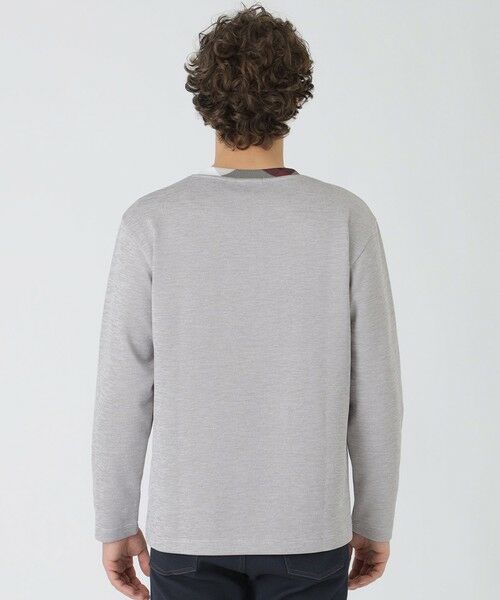 BLUE LABEL / BLACK LABEL CRESTBRIDGE / ブルーレーベル / ブラックレーベル・クレストブリッジ  カットソー | パーシャルチェックニットソー | 詳細9