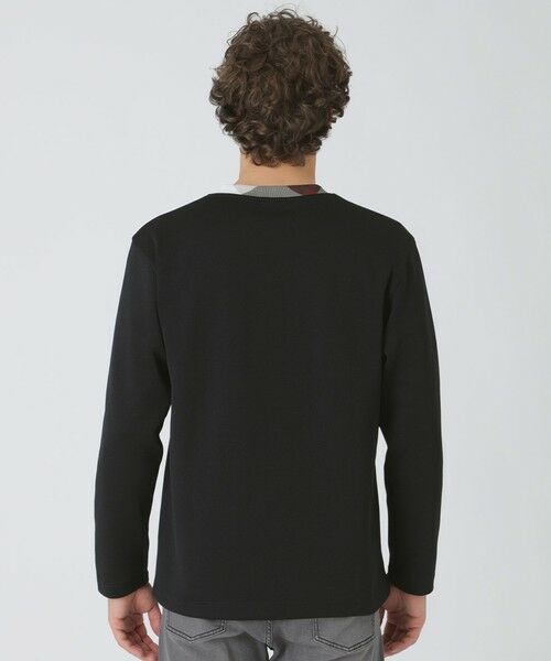 BLUE LABEL / BLACK LABEL CRESTBRIDGE / ブルーレーベル / ブラックレーベル・クレストブリッジ  カットソー | パーシャルチェックニットソー | 詳細15