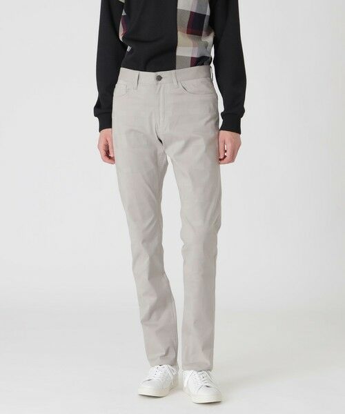 BLUE LABEL / BLACK LABEL CRESTBRIDGE / ブルーレーベル / ブラックレーベル・クレストブリッジ  その他パンツ | アポロックシャドーチェック5ポケットパンツ（ベージュ3）