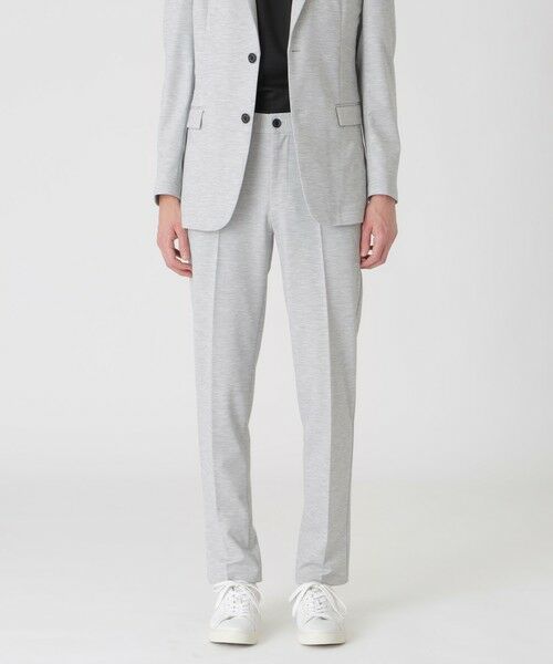 BLUE LABEL / BLACK LABEL CRESTBRIDGE / ブルーレーベル / ブラックレーベル・クレストブリッジ  その他パンツ | CARREMANハニカムジャージートラウザーズ（グレー1）