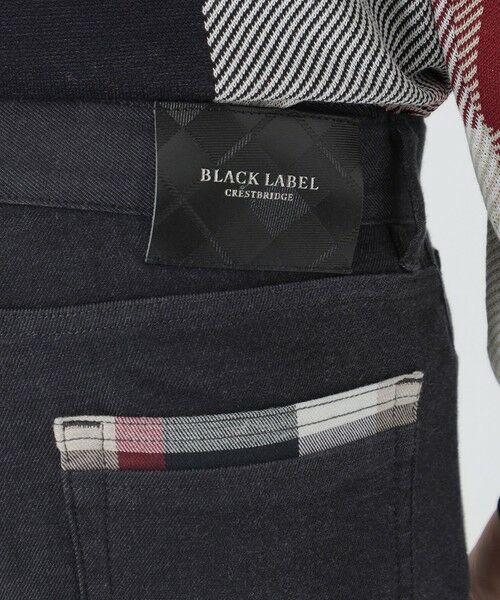 BLUE LABEL / BLACK LABEL CRESTBRIDGE / ブルーレーベル / ブラックレーベル・クレストブリッジ  その他パンツ | ダブルフェイスクレストブリッジチェックデニム | 詳細6