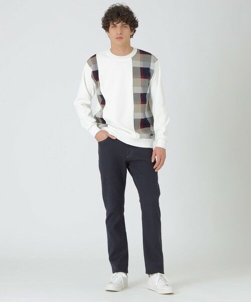 BLUE LABEL / BLACK LABEL CRESTBRIDGE / ブルーレーベル / ブラックレーベル・クレストブリッジ  その他パンツ | ダブルフェイスクレストブリッジチェックデニム | 詳細10