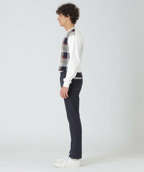 BLUE LABEL / BLACK LABEL CRESTBRIDGE / ブルーレーベル / ブラックレーベル・クレストブリッジ  その他パンツ | ダブルフェイスクレストブリッジチェックデニム | 詳細11