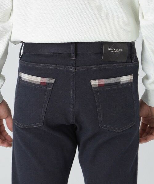 BLUE LABEL / BLACK LABEL CRESTBRIDGE / ブルーレーベル / ブラックレーベル・クレストブリッジ  その他パンツ | ダブルフェイスクレストブリッジチェックデニム | 詳細14