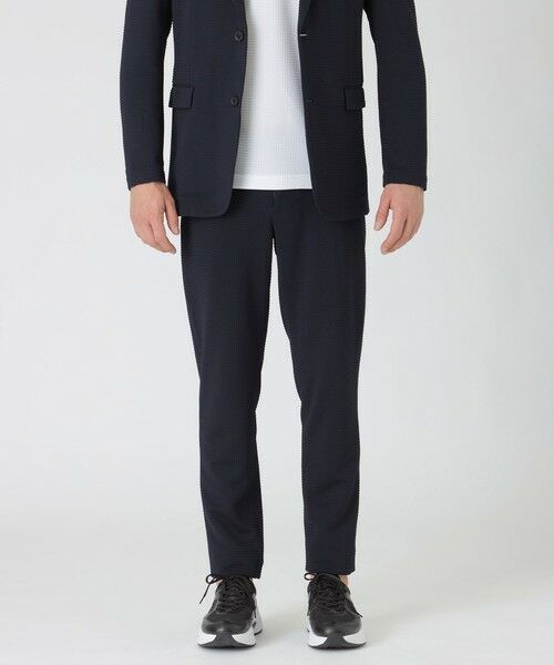 BLUE LABEL / BLACK LABEL CRESTBRIDGE / ブルーレーベル / ブラックレーベル・クレストブリッジ その他パンツ | 【BLACK lab.】ラーベントリコットトラウザーズ(ネイビー1)