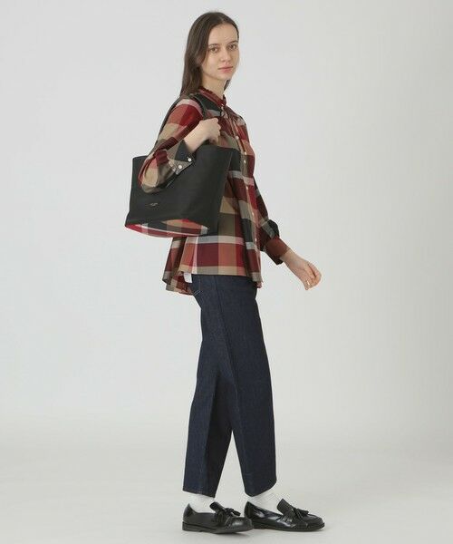 BLUE LABEL / BLACK LABEL CRESTBRIDGE / ブルーレーベル / ブラックレーベル・クレストブリッジ  ショルダーバッグ | パーシャルクレストブリッジチェックナイロントート | 詳細2