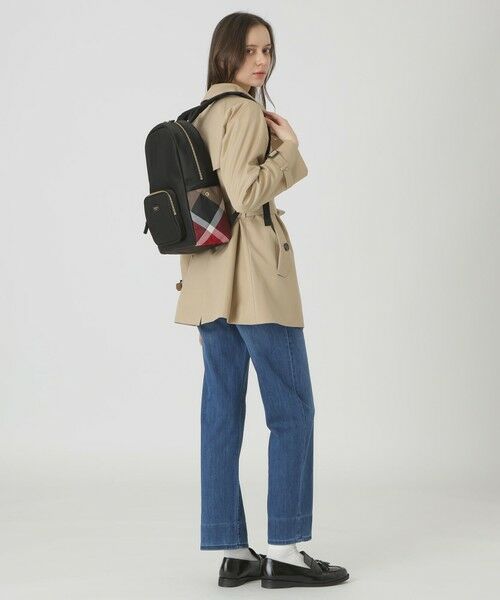 BLUE LABEL / BLACK LABEL CRESTBRIDGE / ブルーレーベル / ブラックレーベル・クレストブリッジ  ショルダーバッグ | パーシャルクレストブリッジチェックナイロンバックパック | 詳細2