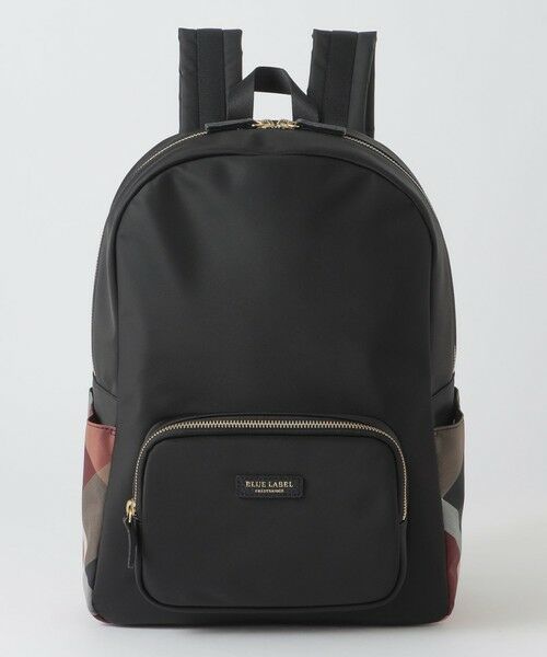 BLUE LABEL / BLACK LABEL CRESTBRIDGE / ブルーレーベル / ブラックレーベル・クレストブリッジ  ショルダーバッグ | パーシャルクレストブリッジチェックナイロンバックパック | 詳細6