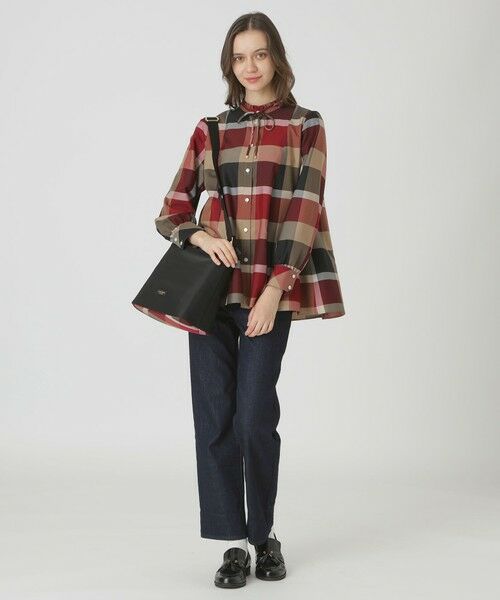 BLUE LABEL / BLACK LABEL CRESTBRIDGE / ブルーレーベル / ブラックレーベル・クレストブリッジ  ショルダーバッグ | パーシャルクレストブリッジチェックナイロンワンショルダー | 詳細2