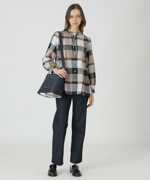 BLUE LABEL / BLACK LABEL CRESTBRIDGE / ブルーレーベル / ブラックレーベル・クレストブリッジ  ショルダーバッグ | パーシャルクレストブリッジチェックナイロンワンショルダー | 詳細10