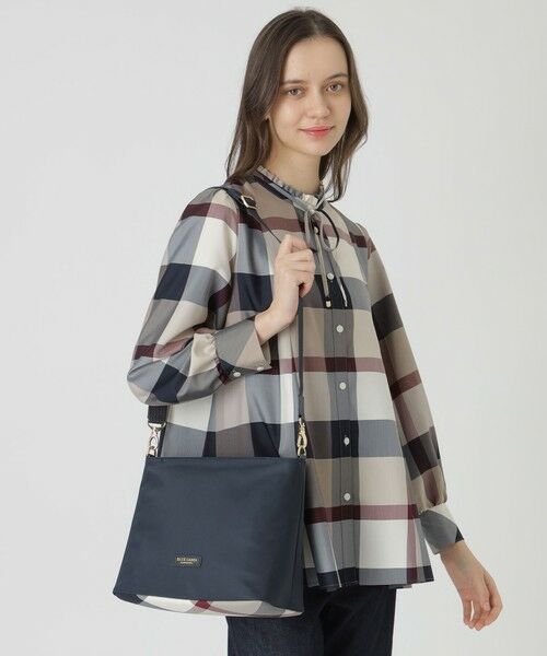 BLUE LABEL / BLACK LABEL CRESTBRIDGE / ブルーレーベル / ブラックレーベル・クレストブリッジ  ショルダーバッグ | パーシャルクレストブリッジチェックナイロンワンショルダー | 詳細9