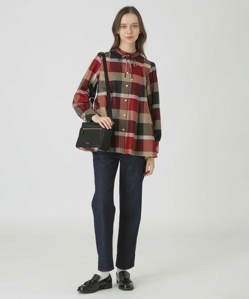 BLUE LABEL / BLACK LABEL CRESTBRIDGE / ブルーレーベル / ブラックレーベル・クレストブリッジ  ショルダーバッグ | パーシャルクレストブリッジチェックナイロンミニショルダー | 詳細2