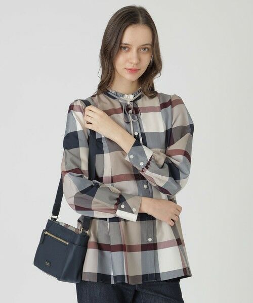 BLUE LABEL / BLACK LABEL CRESTBRIDGE / ブルーレーベル / ブラックレーベル・クレストブリッジ  ショルダーバッグ | パーシャルクレストブリッジチェックナイロンミニショルダー | 詳細17