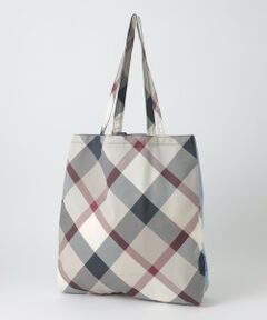 BLUE LABEL / BLACK LABEL CRESTBRIDGE / ブルーレーベル / ブラックレーベル・クレストブリッジ  ショルダーバッグ | パーシャルクレストブリッジチェックエコバッグ