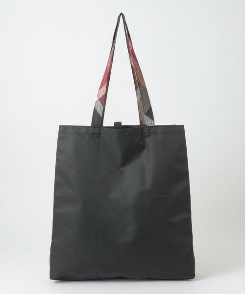 BLUE LABEL / BLACK LABEL CRESTBRIDGE / ブルーレーベル / ブラックレーベル・クレストブリッジ  ショルダーバッグ | パーシャルクレストブリッジチェックエコバッグ | 詳細1