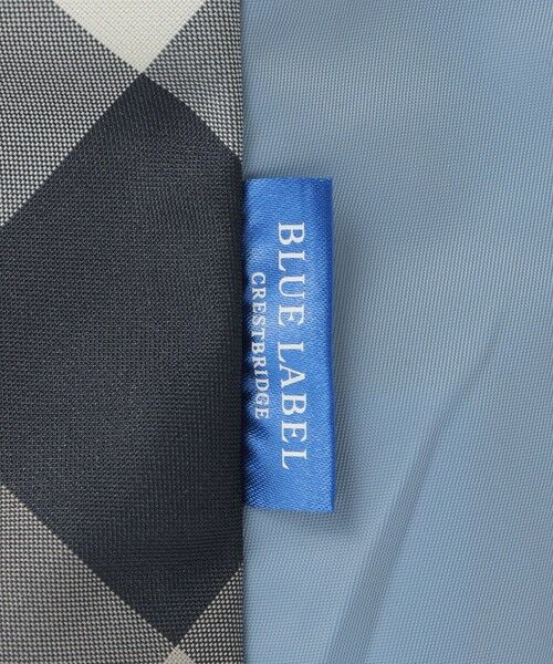 BLUE LABEL / BLACK LABEL CRESTBRIDGE / ブルーレーベル / ブラックレーベル・クレストブリッジ  ショルダーバッグ | パーシャルクレストブリッジチェックエコバッグ | 詳細8