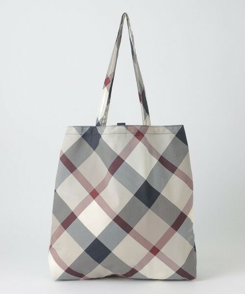 BLUE LABEL / BLACK LABEL CRESTBRIDGE / ブルーレーベル / ブラックレーベル・クレストブリッジ  ショルダーバッグ | パーシャルクレストブリッジチェックエコバッグ | 詳細9