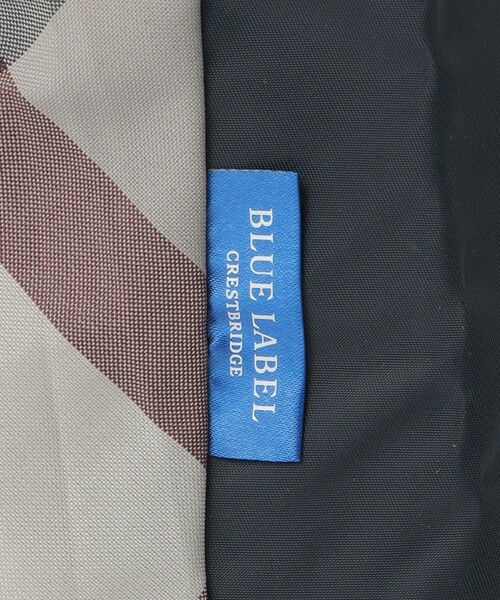 BLUE LABEL / BLACK LABEL CRESTBRIDGE / ブルーレーベル / ブラックレーベル・クレストブリッジ  ショルダーバッグ | パーシャルクレストブリッジチェックエコバッグ | 詳細13