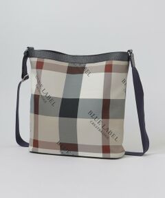 BLUE LABEL / BLACK LABEL CRESTBRIDGE / ブルーレーベル / ブラックレーベル・クレストブリッジ  ショルダーバッグ | クレストブリッジチェックロゴプリント縦長ショルダー