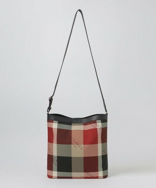 BLUE LABEL / BLACK LABEL CRESTBRIDGE / ブルーレーベル / ブラックレーベル・クレストブリッジ  ショルダーバッグ | クレストブリッジチェックロゴプリント縦長ショルダー | 詳細3