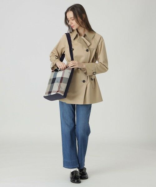 BLUE LABEL / BLACK LABEL CRESTBRIDGE / ブルーレーベル / ブラックレーベル・クレストブリッジ  ショルダーバッグ | クレストブリッジチェックロゴプリント縦長ショルダー | 詳細8