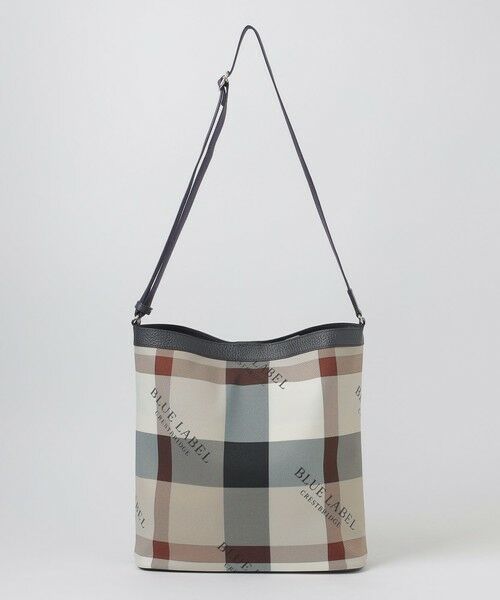 BLUE LABEL / BLACK LABEL CRESTBRIDGE / ブルーレーベル / ブラックレーベル・クレストブリッジ  ショルダーバッグ | クレストブリッジチェックロゴプリント縦長ショルダー | 詳細9