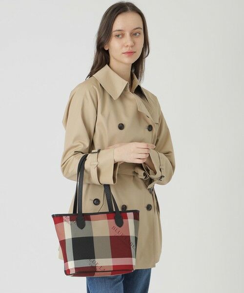 BLUE LABEL / BLACK LABEL CRESTBRIDGE / ブルーレーベル / ブラックレーベル・クレストブリッジ  ショルダーバッグ | クレストブリッジチェックロゴプリントトート | 詳細1