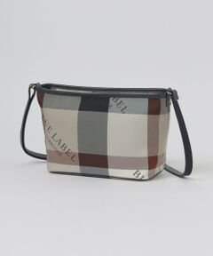 BLUE LABEL / BLACK LABEL CRESTBRIDGE / ブルーレーベル / ブラックレーベル・クレストブリッジ  ショルダーバッグ | クレストブリッジチェックロゴプリントミニショルダー