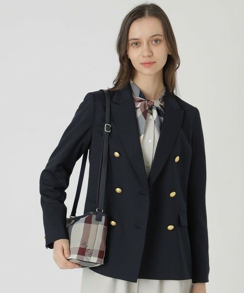 BLUE LABEL / BLACK LABEL CRESTBRIDGE / ブルーレーベル / ブラックレーベル・クレストブリッジ  ショルダーバッグ | クレストブリッジチェックロゴプリントミニショルダー | 詳細7