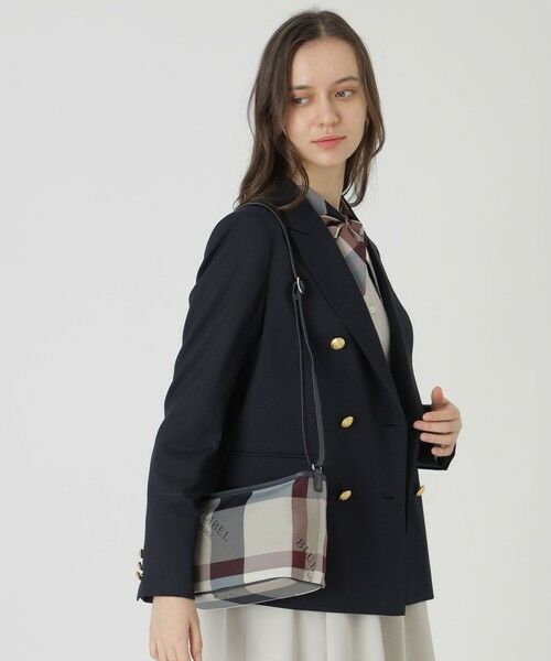 BLUE LABEL / BLACK LABEL CRESTBRIDGE / ブルーレーベル / ブラックレーベル・クレストブリッジ  ショルダーバッグ | クレストブリッジチェックロゴプリントミニショルダー | 詳細8
