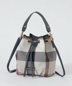 BLUE LABEL / BLACK LABEL CRESTBRIDGE / ブルーレーベル / ブラックレーベル・クレストブリッジ  ショルダーバッグ | クレストブリッジチェックキャンバスコロン