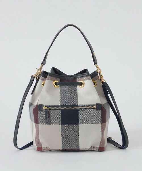 BLUE LABEL / BLACK LABEL CRESTBRIDGE / ブルーレーベル / ブラックレーベル・クレストブリッジ  ショルダーバッグ | クレストブリッジチェックキャンバスコロン | 詳細6