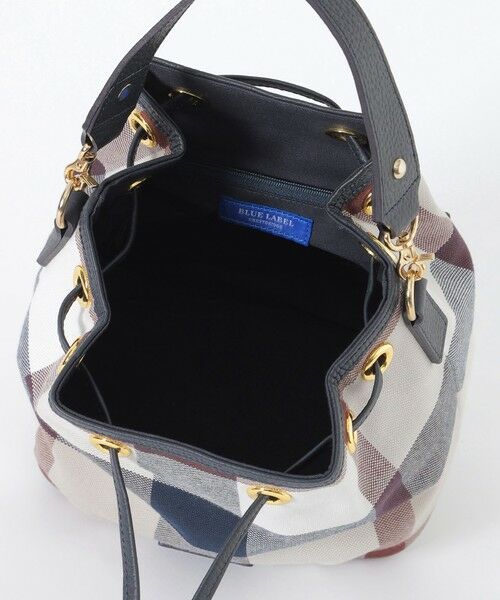 BLUE LABEL / BLACK LABEL CRESTBRIDGE / ブルーレーベル / ブラックレーベル・クレストブリッジ  ショルダーバッグ | クレストブリッジチェックキャンバスコロン | 詳細7