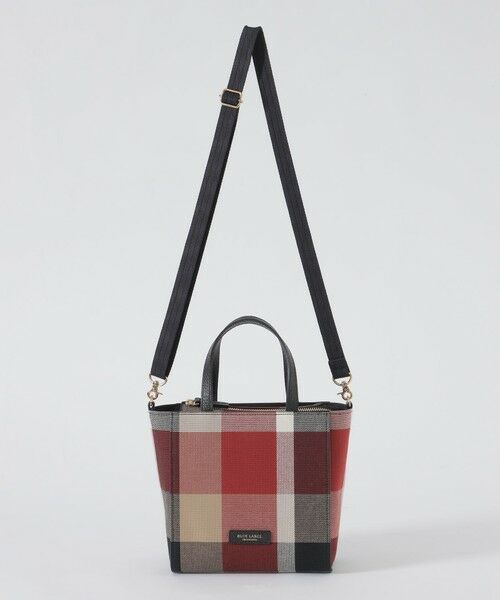 BLUE LABEL / BLACK LABEL CRESTBRIDGE / ブルーレーベル / ブラックレーベル・クレストブリッジ  ショルダーバッグ | クレストブリッジチェックキャンバススクエアミニトート | 詳細5