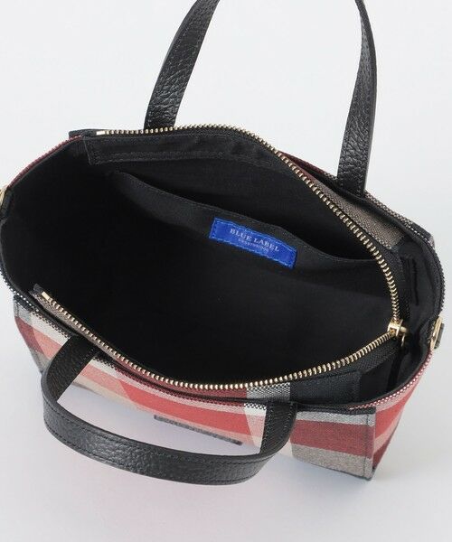 BLUE LABEL / BLACK LABEL CRESTBRIDGE / ブルーレーベル / ブラックレーベル・クレストブリッジ  ショルダーバッグ | クレストブリッジチェックキャンバススクエアミニトート | 詳細7