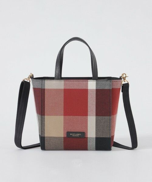 BLUE LABEL / BLACK LABEL CRESTBRIDGE / ブルーレーベル / ブラックレーベル・クレストブリッジ  ショルダーバッグ | クレストブリッジチェックキャンバススクエアミニトート | 詳細9