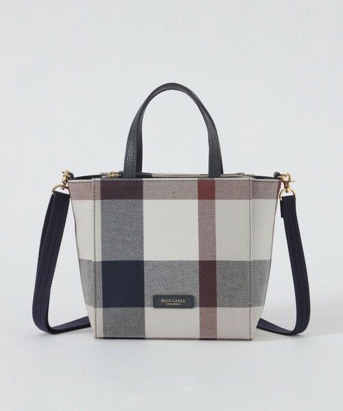 BLUE LABEL / BLACK LABEL CRESTBRIDGE / ブルーレーベル / ブラックレーベル・クレストブリッジ  ショルダーバッグ | クレストブリッジチェックキャンバススクエアミニトート | 詳細18