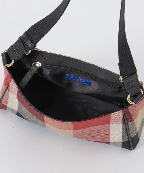BLUE LABEL / BLACK LABEL CRESTBRIDGE / ブルーレーベル / ブラックレーベル・クレストブリッジ  ショルダーバッグ | クレストブリッジチェックキャンバスかぶせショルダー | 詳細5